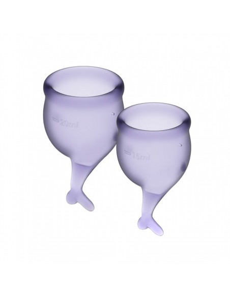Cup menstruelle - Satisfyer - Feel Secure - Violet
