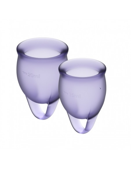 Cup menstruelle - Satisfyer - Feel Confident - Violet