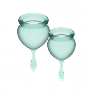 Cup menstruelle - Satisfyer - Feel Good - Vert