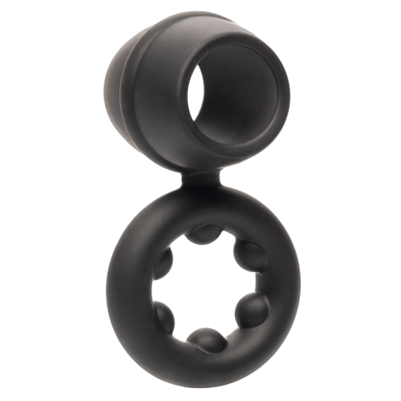 Double Cock Ring Flexible en Silicone - Alpha