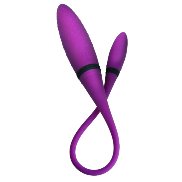 Double vibromasseur en silicone - Adrien Lastic