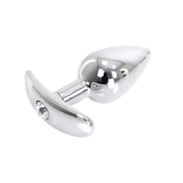 Rosebud Anal en Aluminium - Kiotos - Small - Blanc