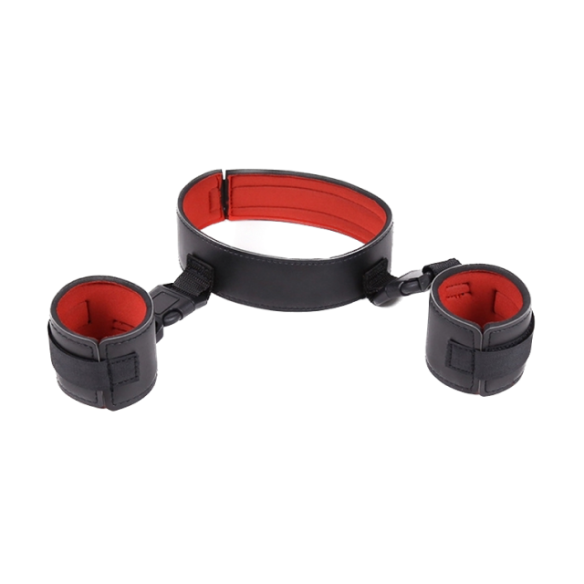 Collier de contrainte avec menottes réglables