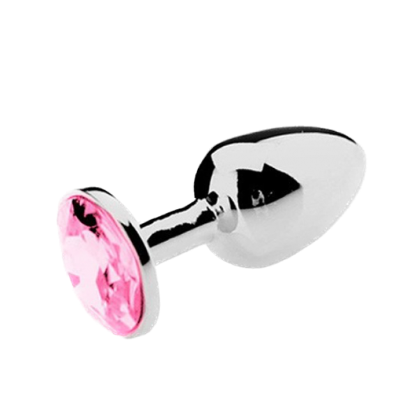 Rosebud Anal en Aluminium - Rose - Large