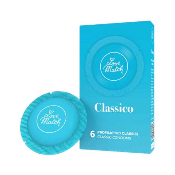 6 Préservatifs Classiques - Classico - Love Match