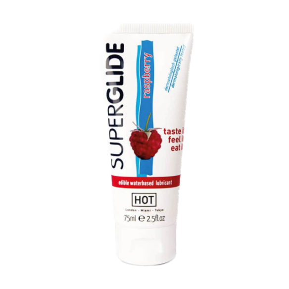 Lubrifiant Comestible - 75ml - Goût Framboise