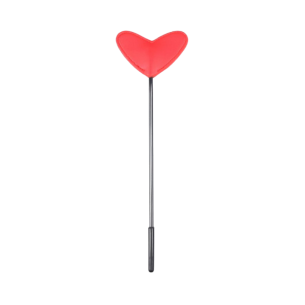 Paddle en simili-cuir - Forme cœur - 33cm