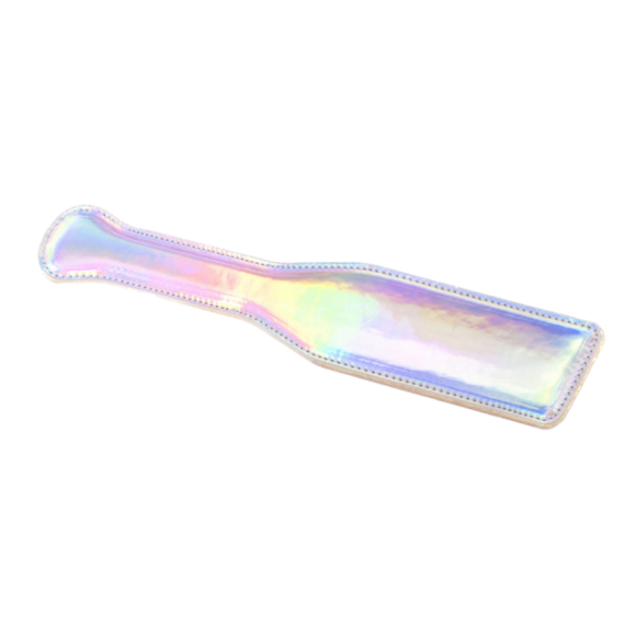 Paddle Court en simili Cuir et Habillage holographique