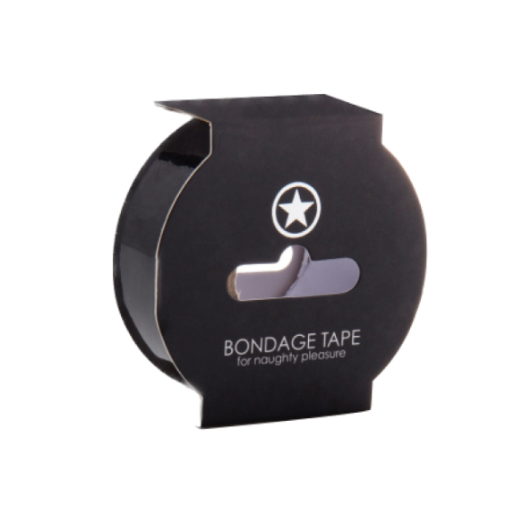 Scotch de bondage - 17 Mètres - Noir