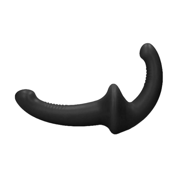 Gode Ceinture sans Harnais 100% silicone – Noir