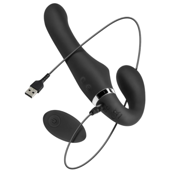 Double gode télécommandé sans harnais - Avery