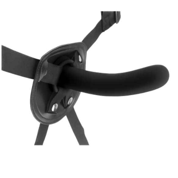 Gode ceinture en silicone et vinyle