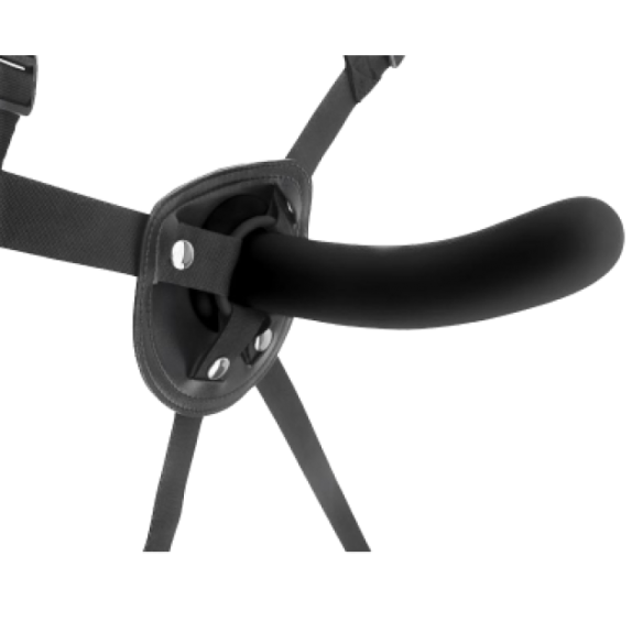 Gode ceinture en silicone et vinyle - Chisa