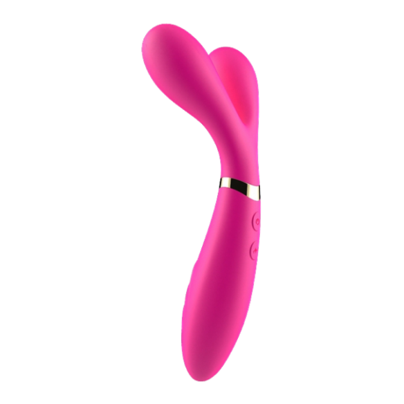 Stimulateur Interne et Externe Rechargeable - FUKR - Rose