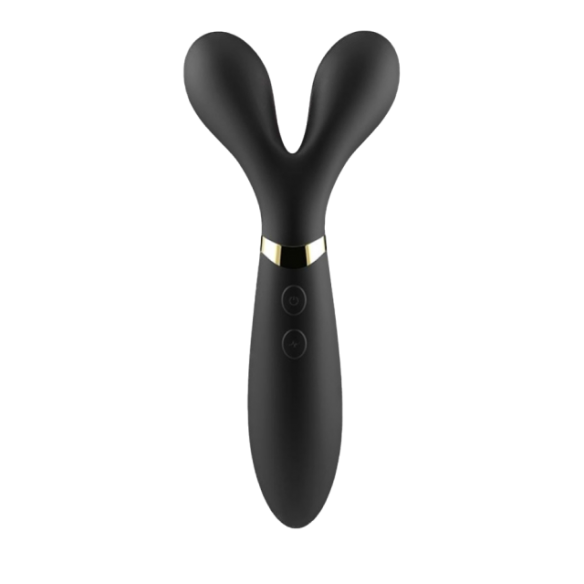 Stimulateur Interne et Externe Rechargeable - FUKR - Noir