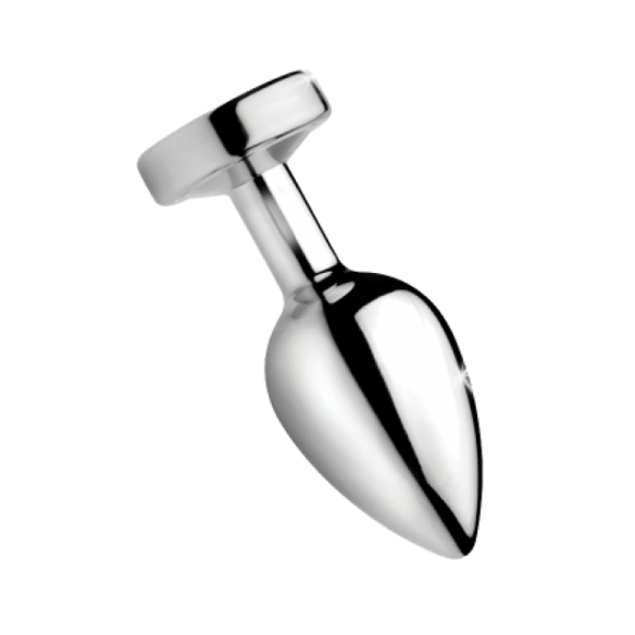 Rosebud anal en métal et lumineux - Medium