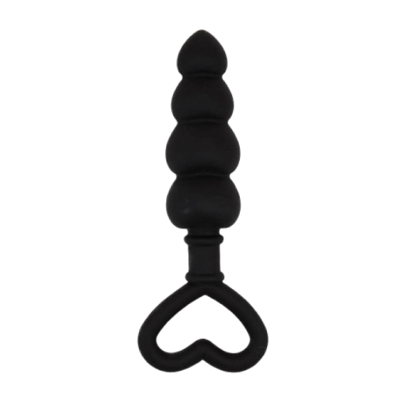Chapelet anal en Silicone - Beads Probe - BlackMont