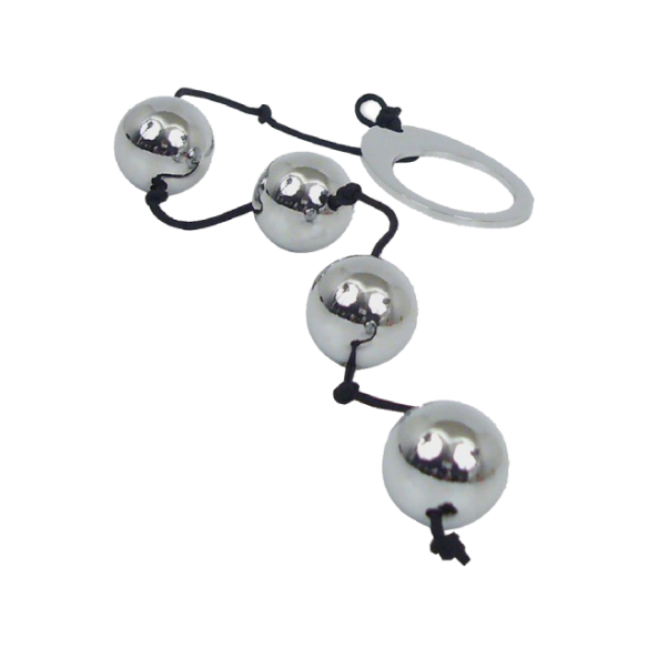 Chapelet anal en acier - Seven Creations