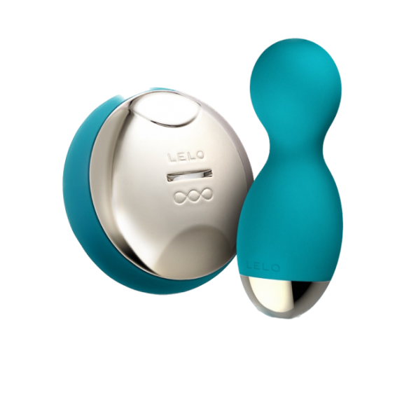 Oeuf vibrant - Sense Motion - Lelo Hula Beads - Bleu