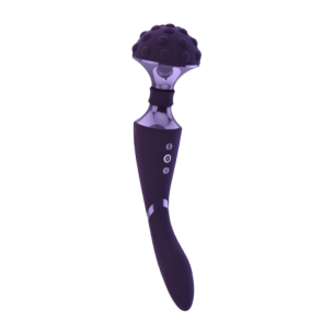 Wand Flexible et Texturée - Elegance - Shiatsu - Violet
