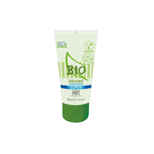 Lubrifiant Bio et Vegan à base d'eau - Hot - 50 ml