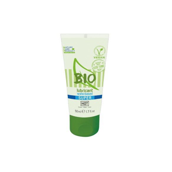 Lubrifiant Bio et Vegan à base d'eau - Hot - 50 ml