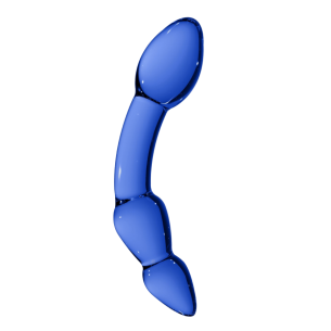 Double Dildo Vaginal en Verre - Chrystalino - Superior