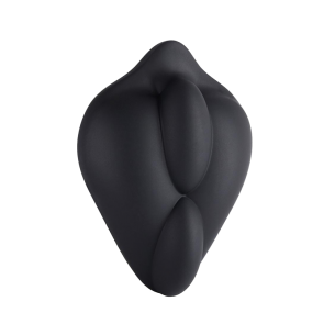 Base de Dildo en Silicone Texturé - B.cush - Noir