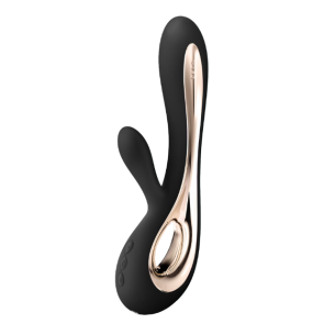 Rabbit Incurvé Rechargeable - Lelo - Soraya 2 - Noir