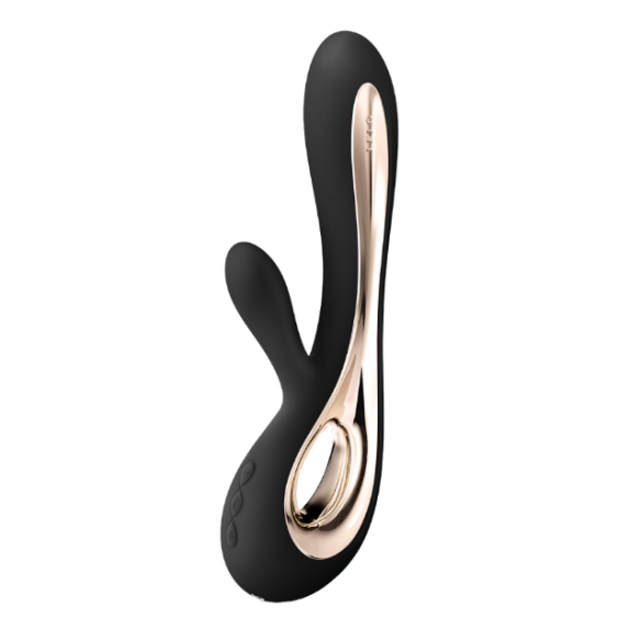 Rabbit Incurvé Rechargeable - Lelo - Soraya 2 - Noir