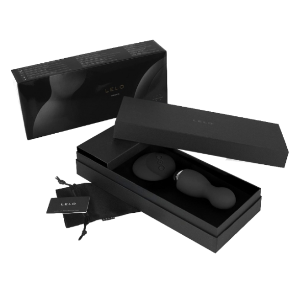 Oeuf vibrant - Sense Motion - Lelo Hula Beads - Noir