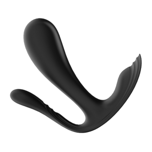 Vibromasseur Discret Connecté - Satisfyer Top Secret - Noir