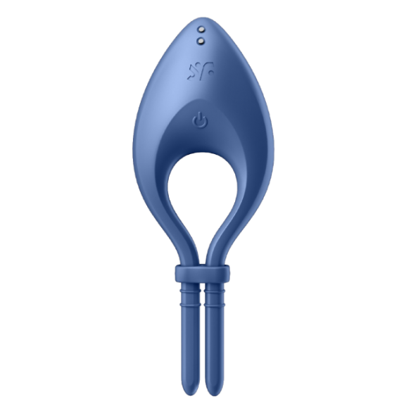 Anneau Vibrant Connecté - Satisfyer - Bullseye - Bleu