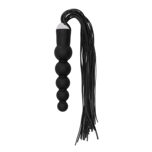 Fouet en simili cuir et dildo anal - Ouch !