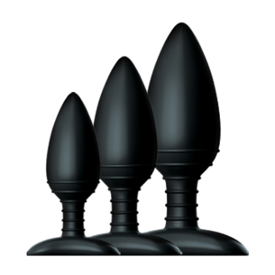 Trio de Plugs anaux en Silicone - Nexus