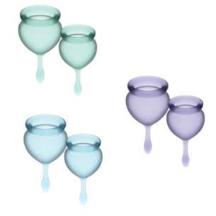 Cup menstruelle - Satisfyer - Feel Good - Violet