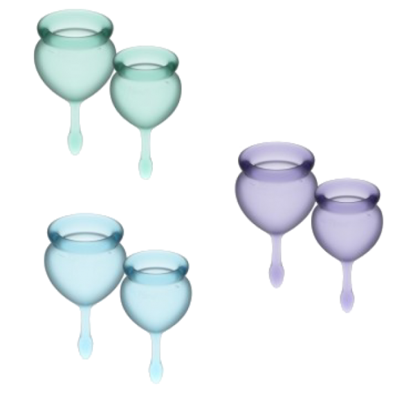 Cup menstruelle - Satisfyer - Feel Good - Violet