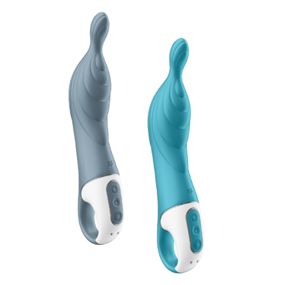 Vibromasseur Deep Spot - Satisfyer - A-Mazing 2 - Bleu