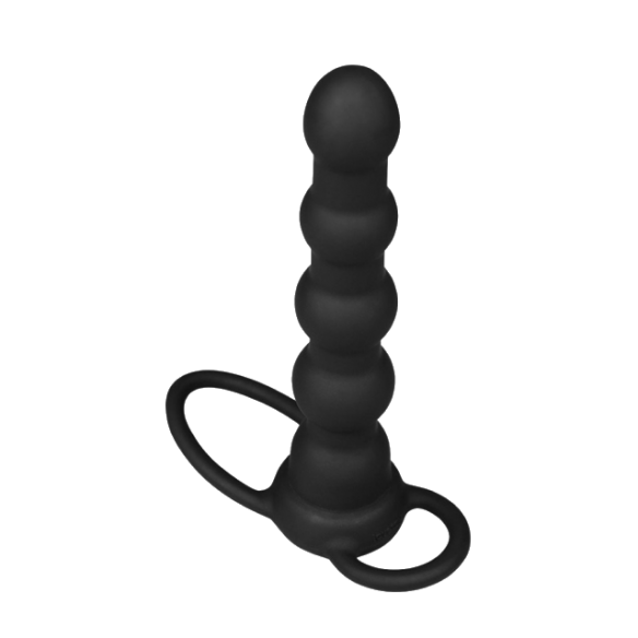 Dildo vibrant spécial Double pénétration - Rock Balled