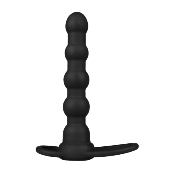 Dildo vibrant spécial Double pénétration - Rock Balled