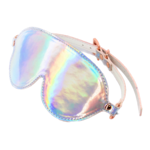 Loup Cache-Yeux - Imprimé Holographique - Cosmo