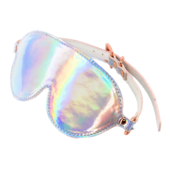 Loup Cache-Yeux - Imprimé Holographique - Cosmo