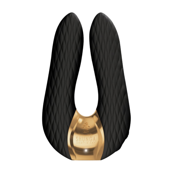 Stimulateur Vibrant et Texturé - Aiko - Shunga - Noir