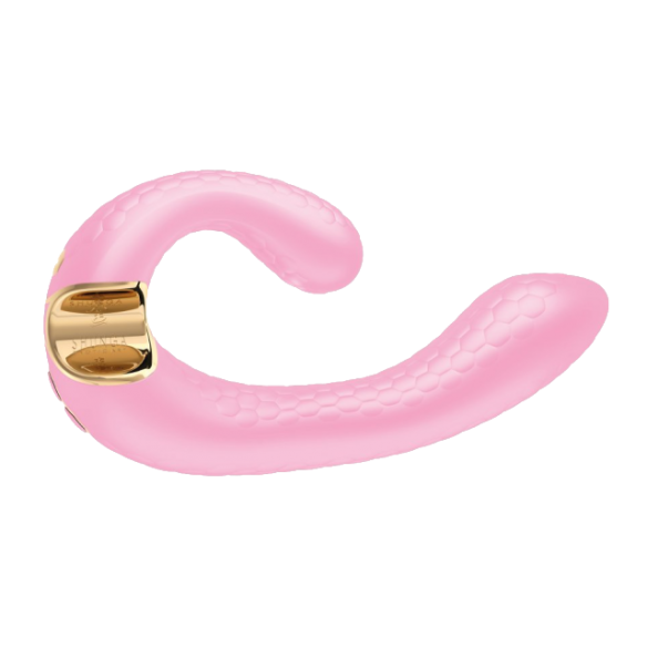 Vibromasseur interne et externe - Shunga - Miyo -  Rose
