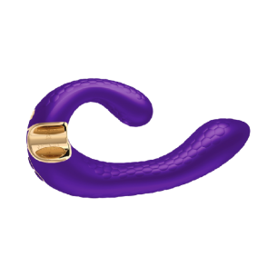 Vibromasseur interne et externe - Shunga - Miyo - Violet