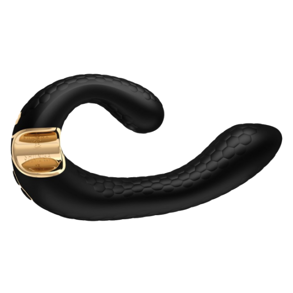Vibromasseur interne et externe - Shunga - Miyo - Noir