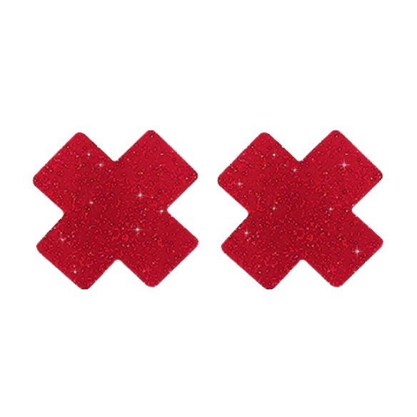 Cache-Tétons adhésifs - Taboom - Rouge