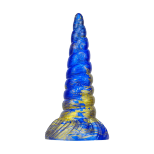 Gode Ventouse Licorne - Unix - Bleu-Doré
