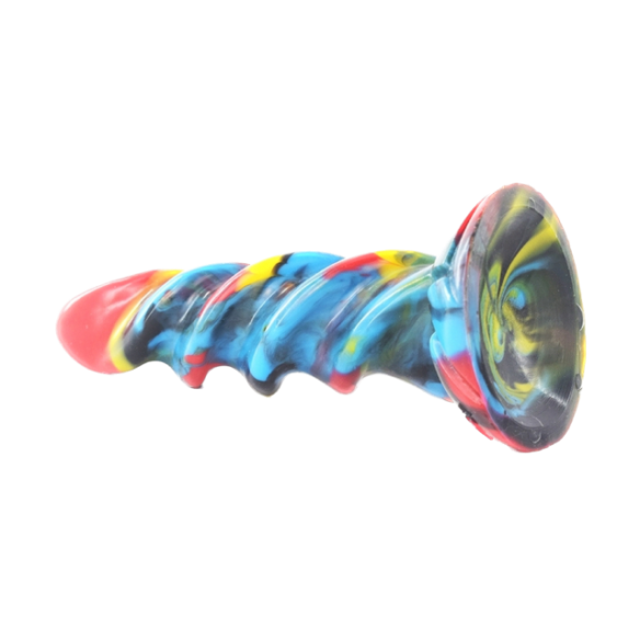 Plug torsadé en silicone - Gimlix - Multicolore