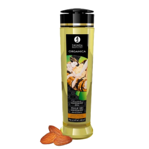 Huile de Massage Bio - Shunga - Amande